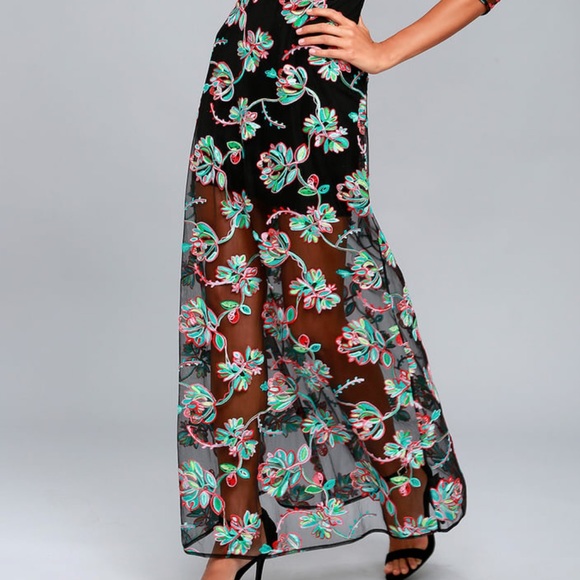 Darkly Dreamy🌙Electric Mesh Maxi - Picture 13 of 13